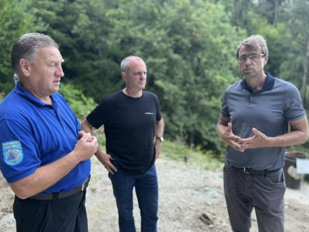 Obisk ministraBrežana 25. 8. 2023